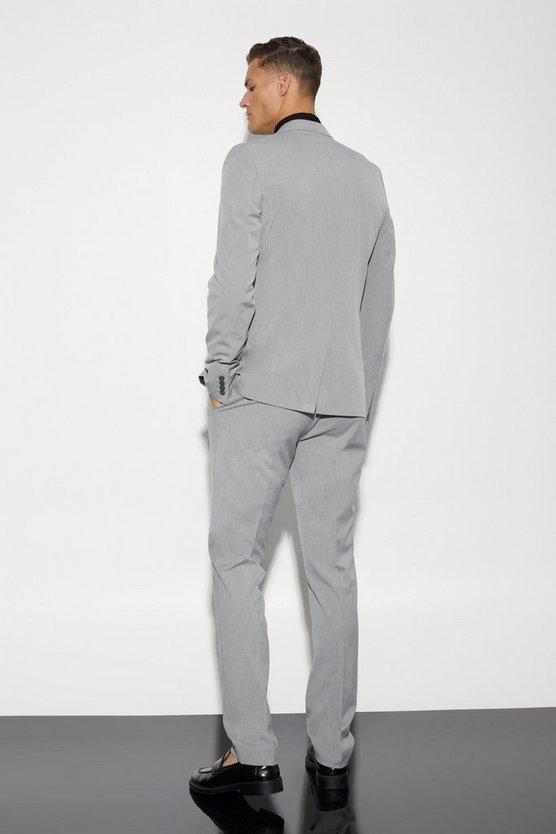 Tall einreihige Skinny Anzugjacke