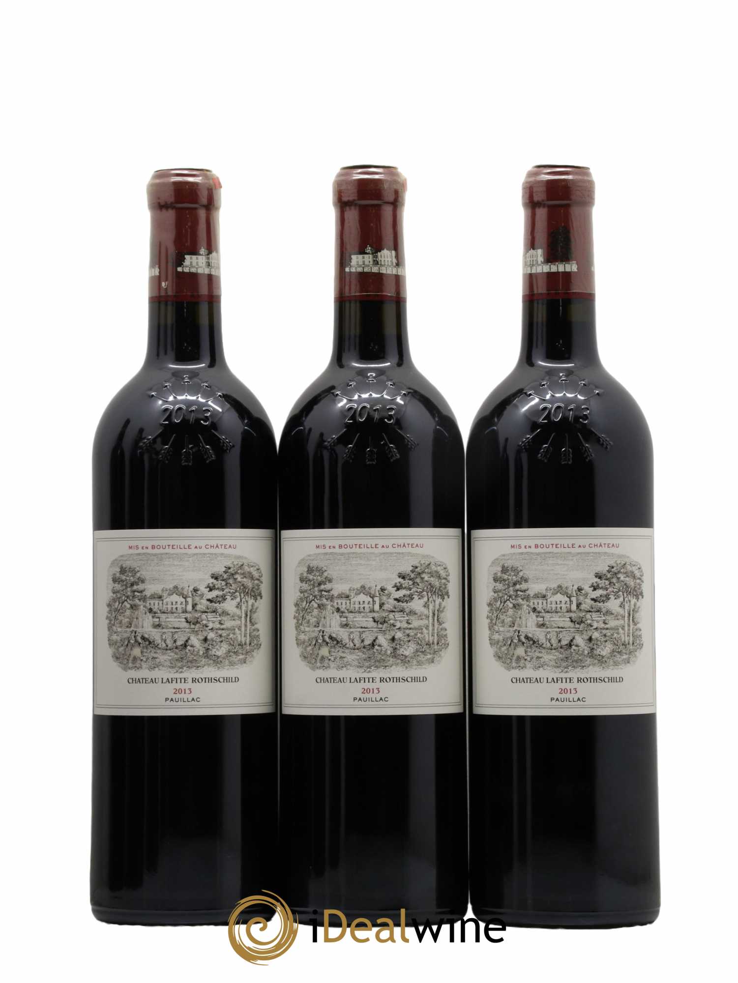 Château Lafite Rothschild 1er Grand Cru Classé  2013 - Lot de 6 Bouteilles