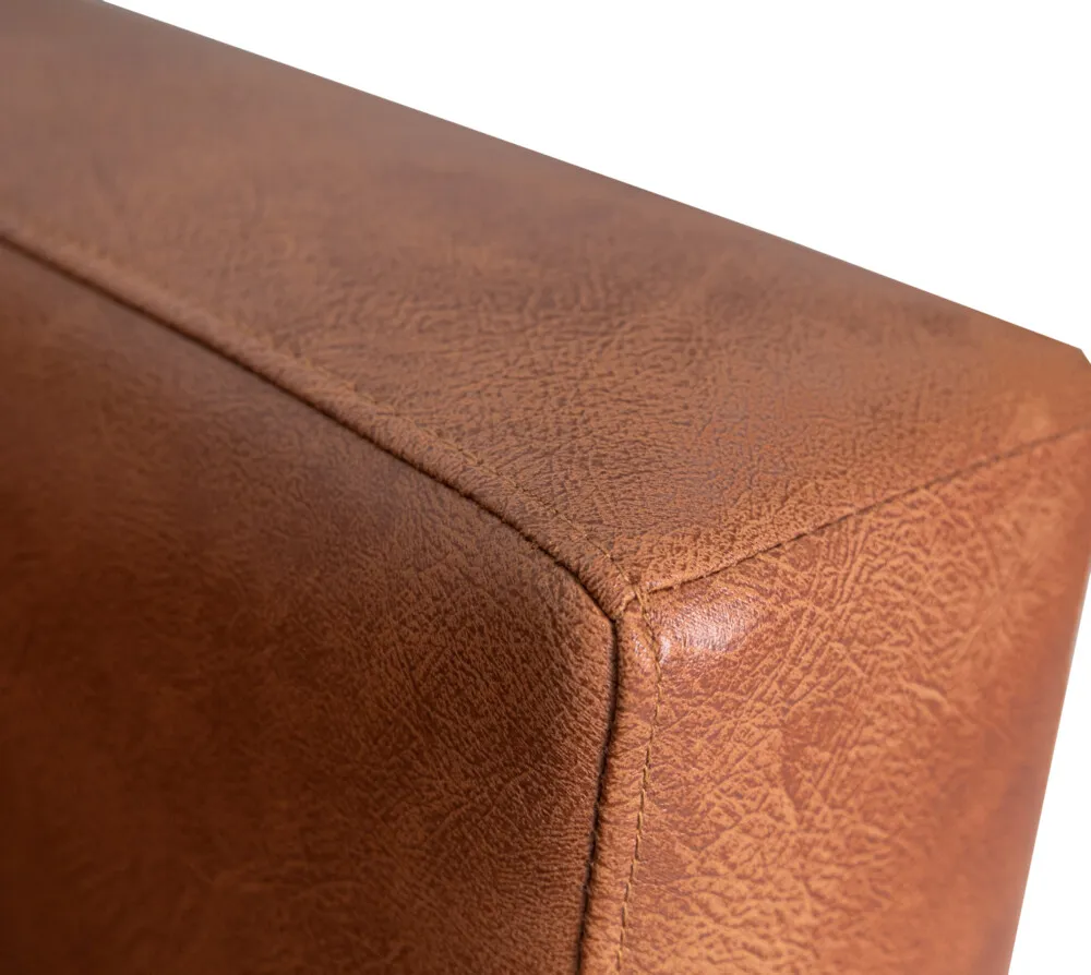 Happy Home Happy Home  3-2-1 Sofaset 3tlg. hellbraun Lederoptik