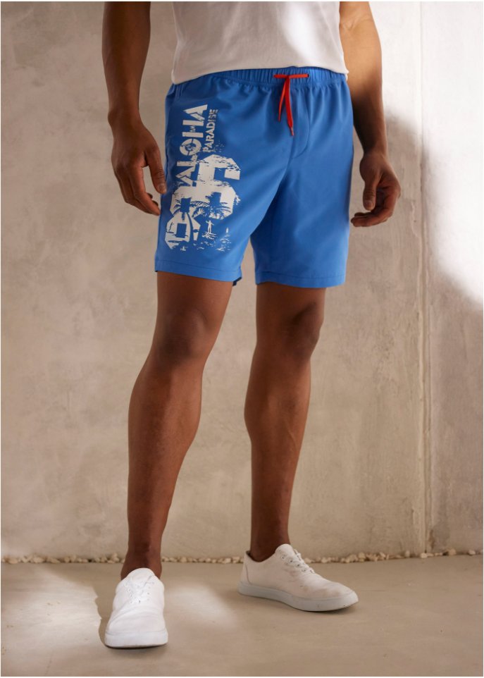 Strandshorts mit recycelten Polyester