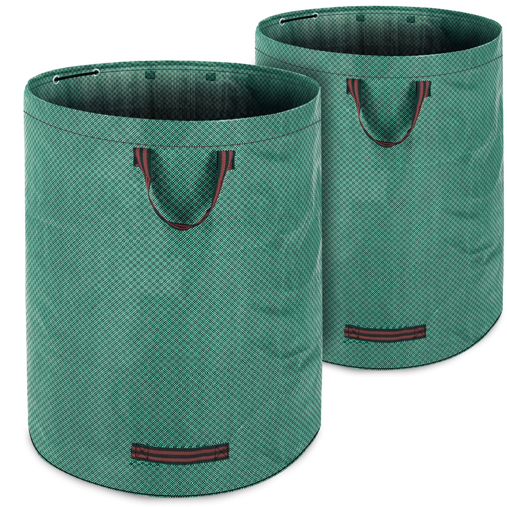 Gardebruk Laubsack 280l 2er Set 77 x 67cm grün