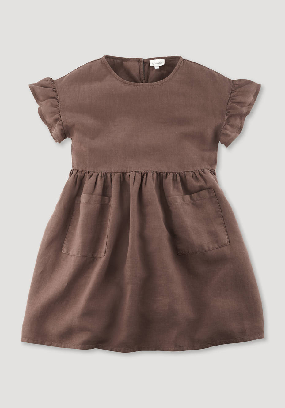 Kleid aus Leinen mit Bio-Baumwolle