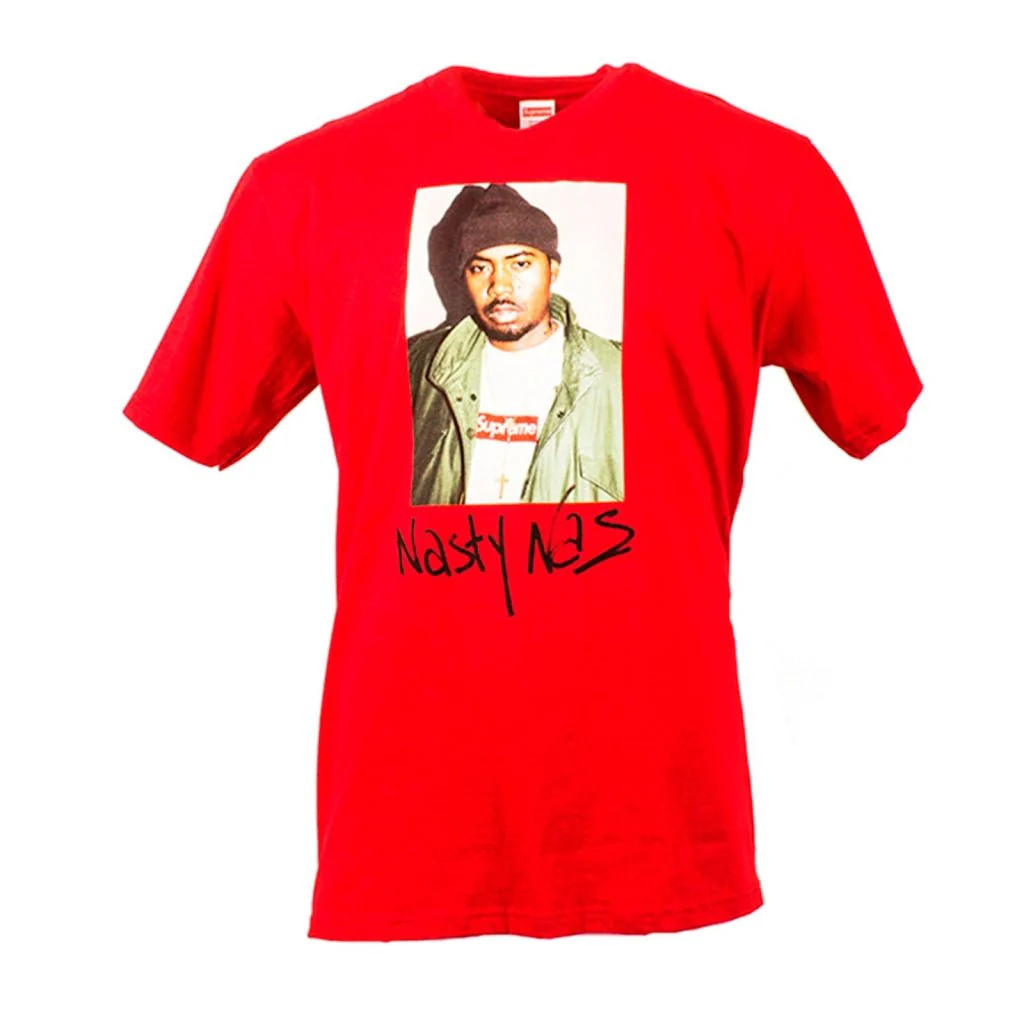 SUPREME Nas Tee Red