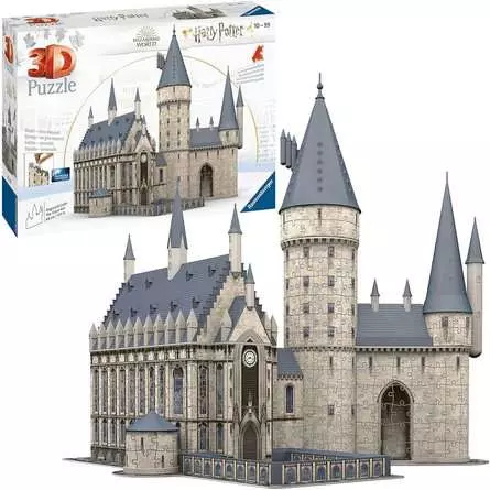 3D Puzzle Hogwarts Schloss - Die Große Halle