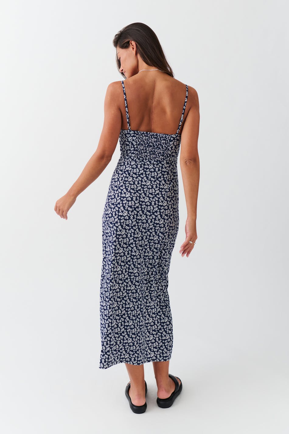 Slip midi dress