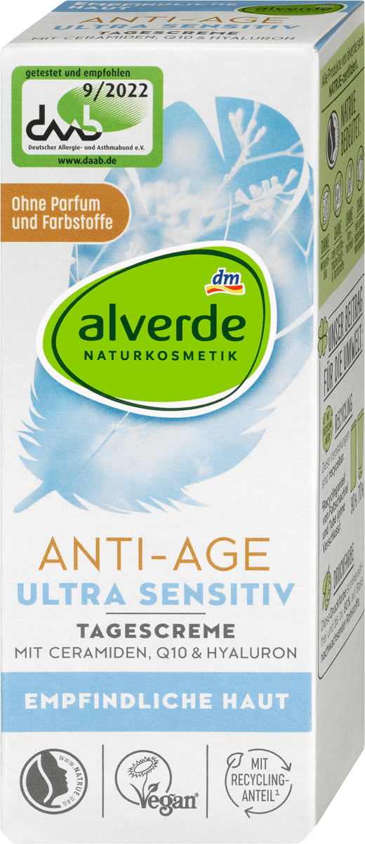 Anti Age Gesichtscreme ultra sensitiv, 50 ml