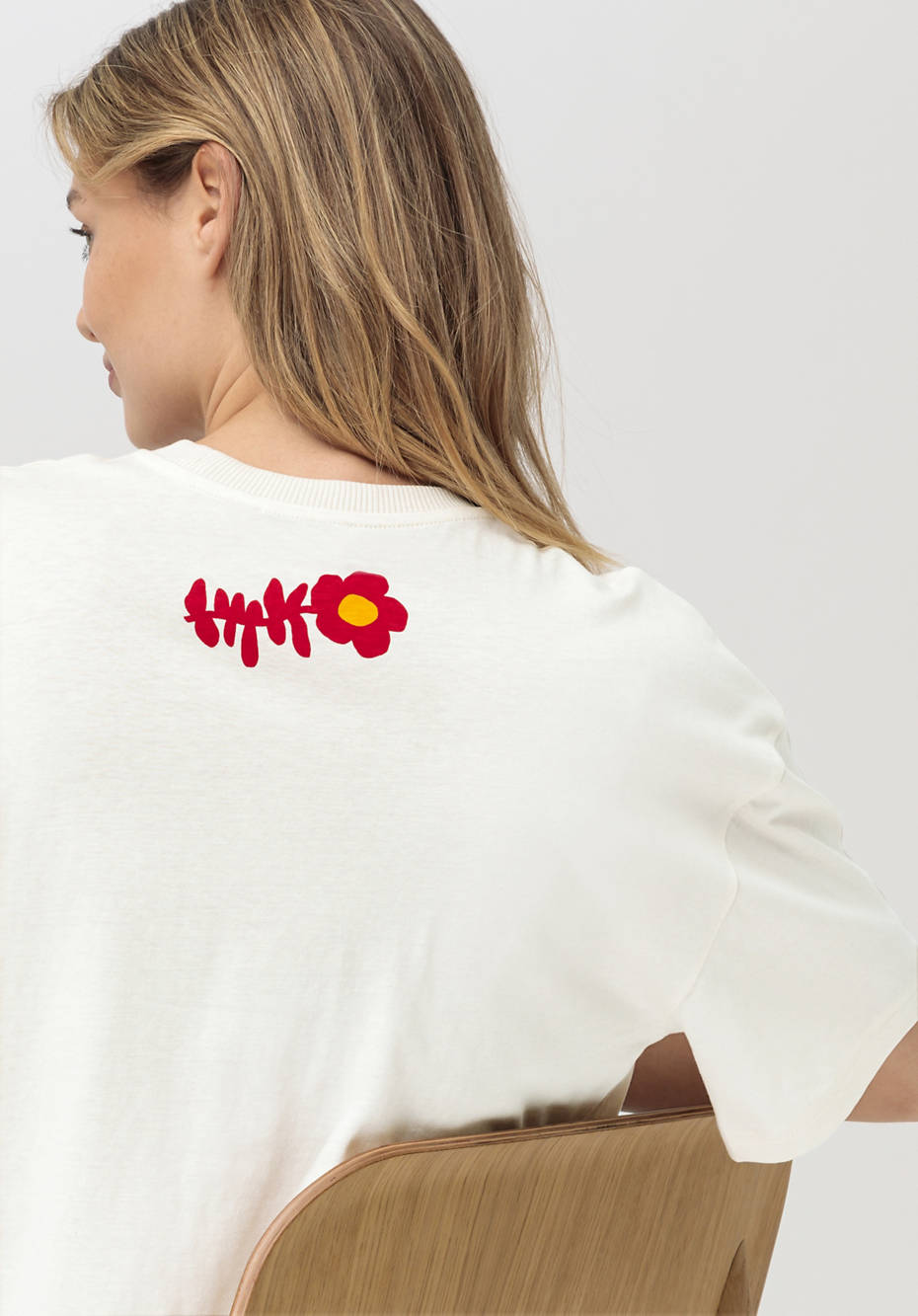 LIV LEE X HESSNATUR T-Shirt aus reiner Bio-Baumwolle