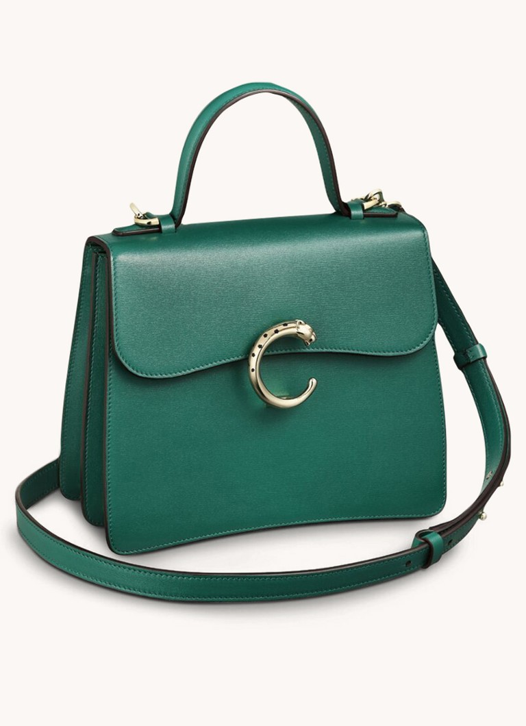 Mała torebka ze skóry cielęcej Cartier Panthère de Cartier CRL1002330