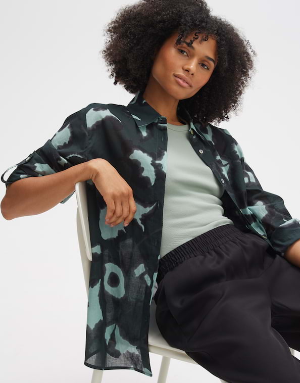 Hemdbluse Fumine floral