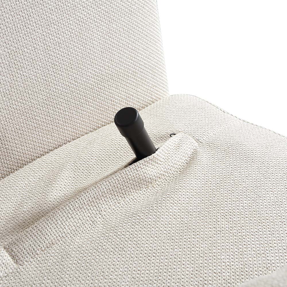 Home Deluxe HOME DELUXE Schlafsessel SNOOZE - Webstoff Beige