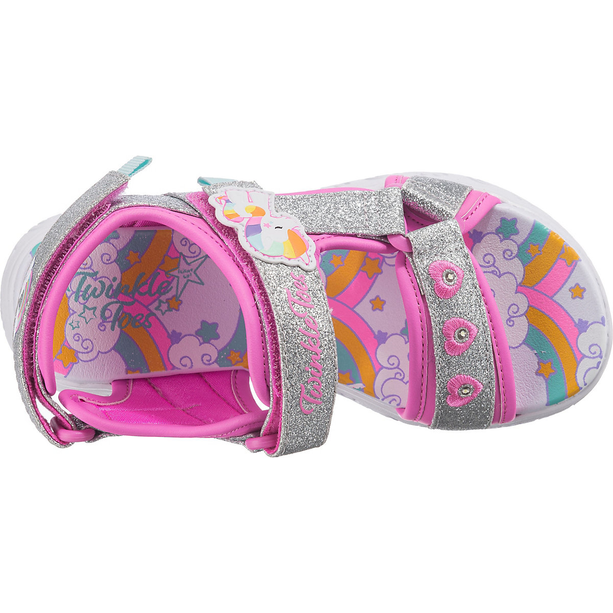 Sandalen RAINBOW SHINES für Mädchen
