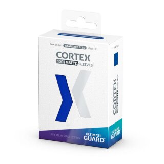 Ultimate Guard Cortex Sleeves Standardgröße Matt-Blau (100)