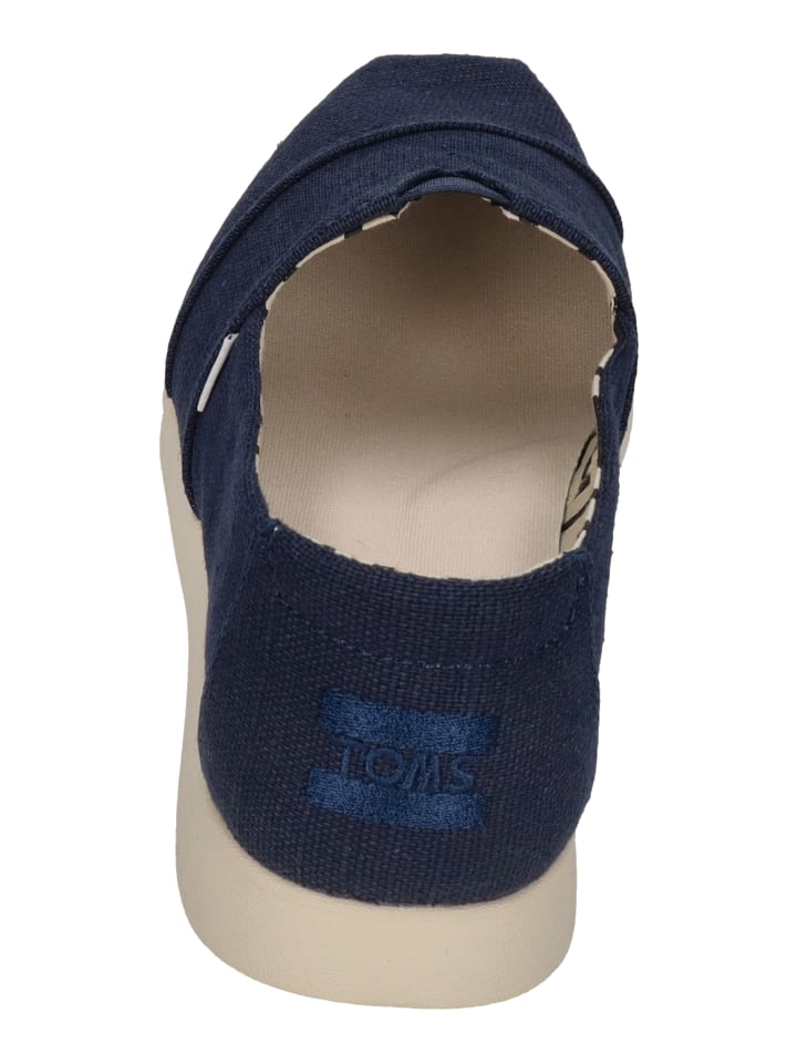 TOMS Espadrilles ALPARGATA PLUS in blau günstig kaufen