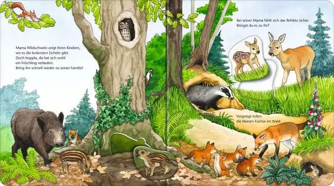 Mein großes Puzzle-Spielbuch: Tierkinder
