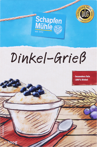 Schapfenmühle Dinkel-Grieß
