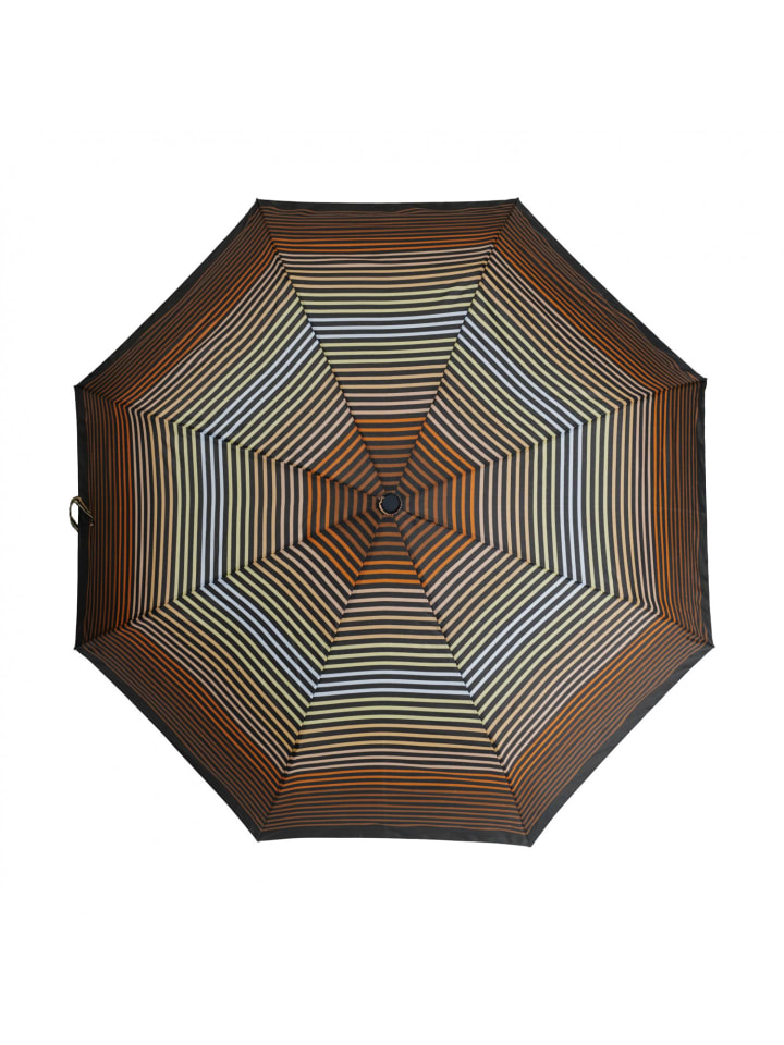 COFI 1453 Teleskop Taschenschirm Wasserfester Regenschirm mit Schutzhülle in Orange günstig kaufen 100 cm