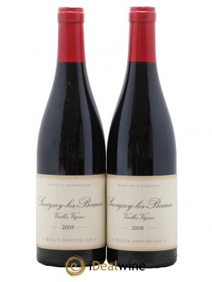 Savigny-lès-Beaune Vieille Vignes Maison Saint Nicolas 2008 - Lot de 2 Bouteilles