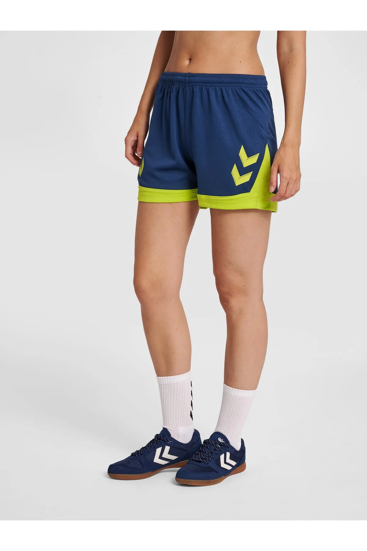 hummel  Kurze Sporthose - Blau - Mittlerer Bund