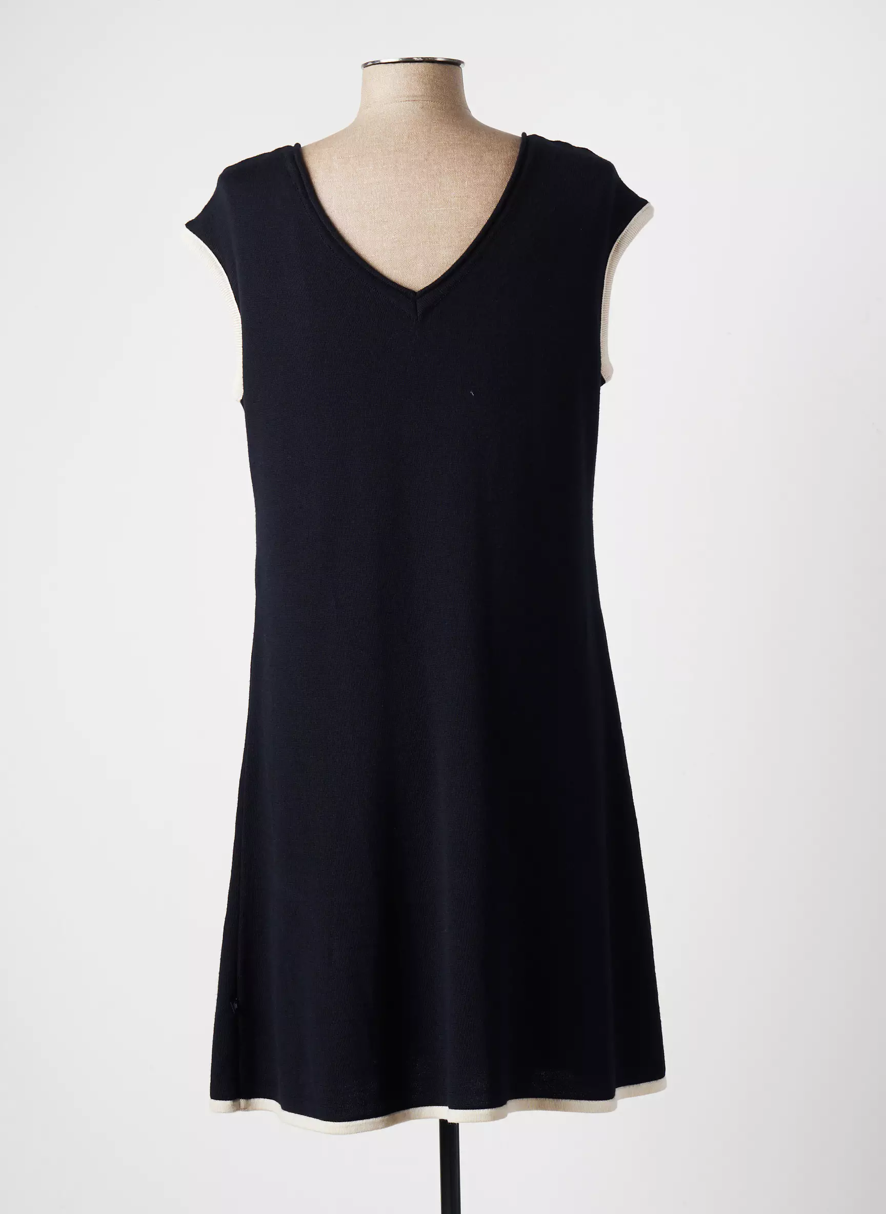 Royal Mer Robes Mi Longues Femme couleur bleu