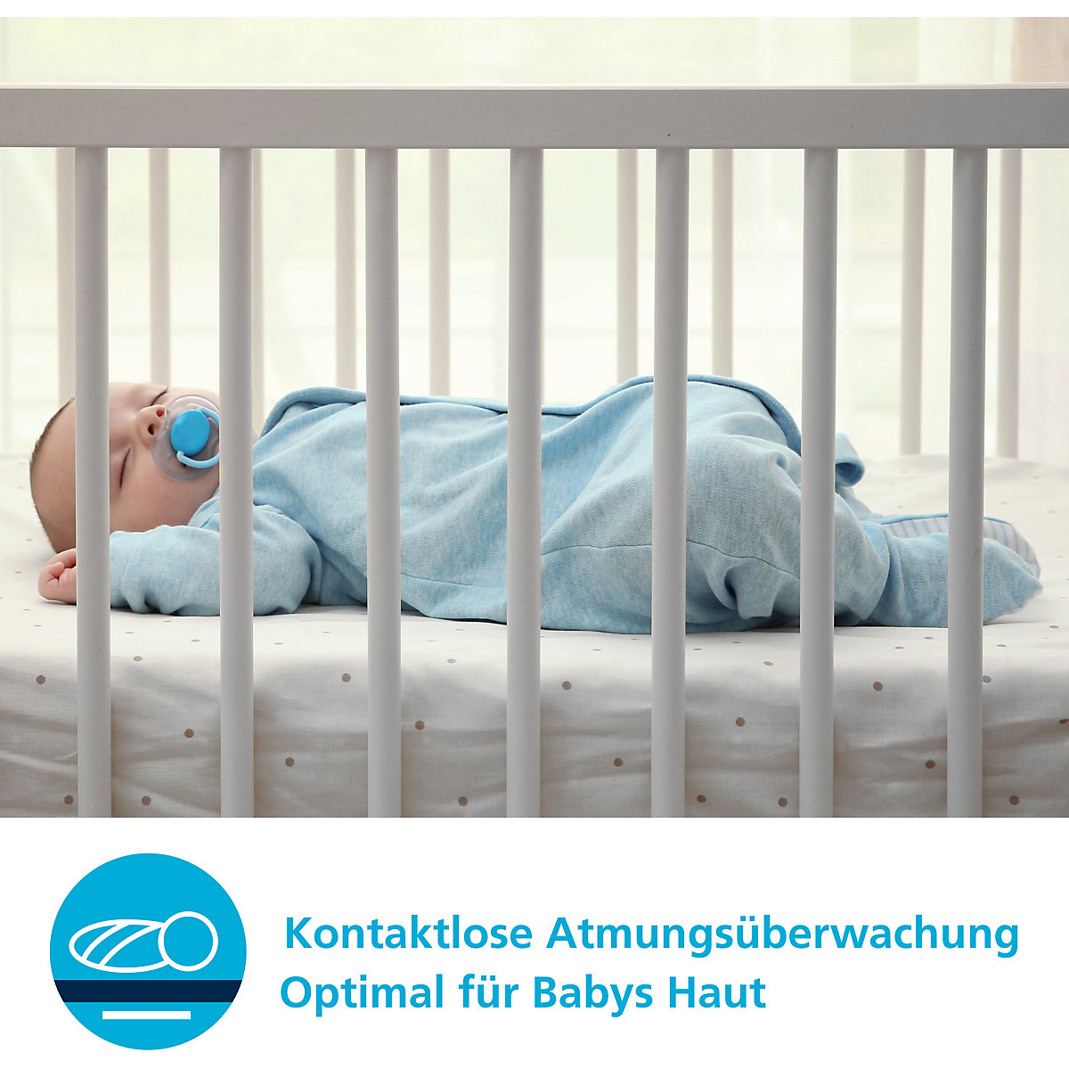 Angelcare® SmartSensor Pro 3: 3-in-1 Baby-Überwachung  Video + Audio + Bewegung mit zwei Wireless Sensormatten
