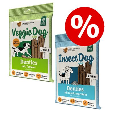 2 x 180 g Green Petfood Denties Mix zum Sonderpreis!