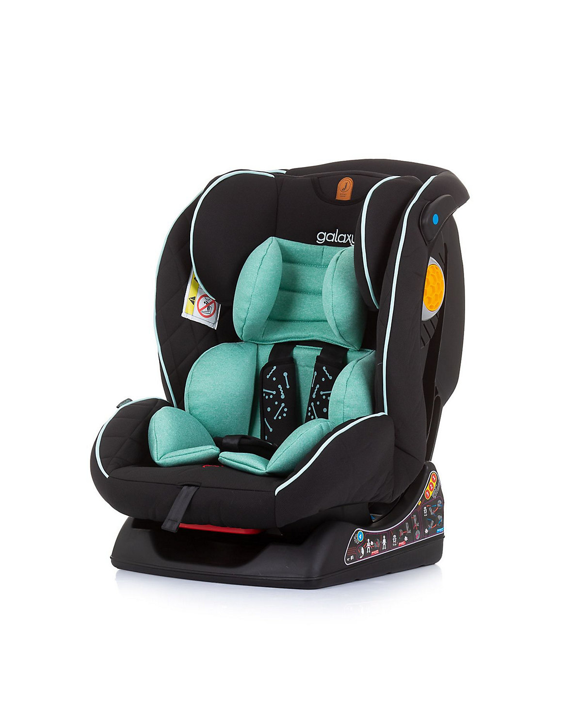Kindersitz Galaxy Gruppe 0+/1/2/3 (0 - 36 kg) verstellbar 5-Punkt Gurt Kindersitze