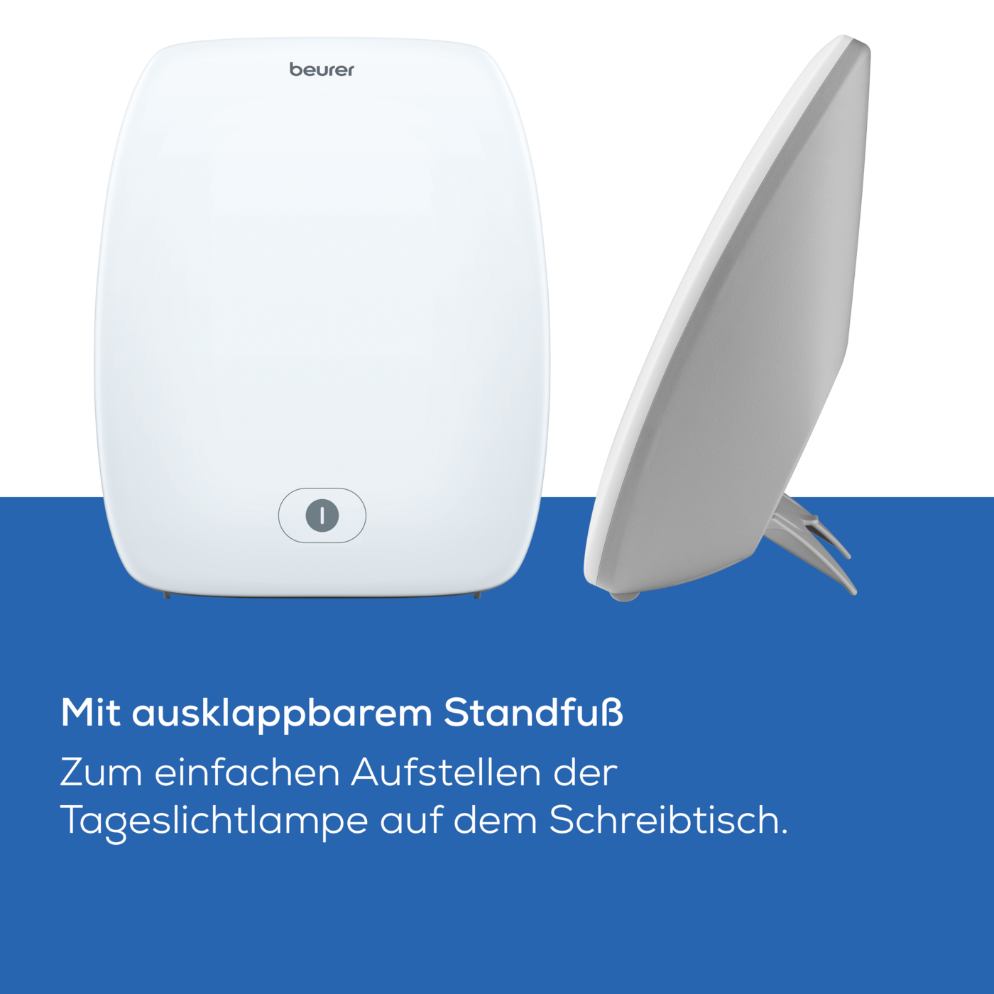 Beurer TL 41 Touch Tageslichtlampe-Tageslichtlampe für Wohlbefinden in sonnenarmen Monaten mit Touchbedienung