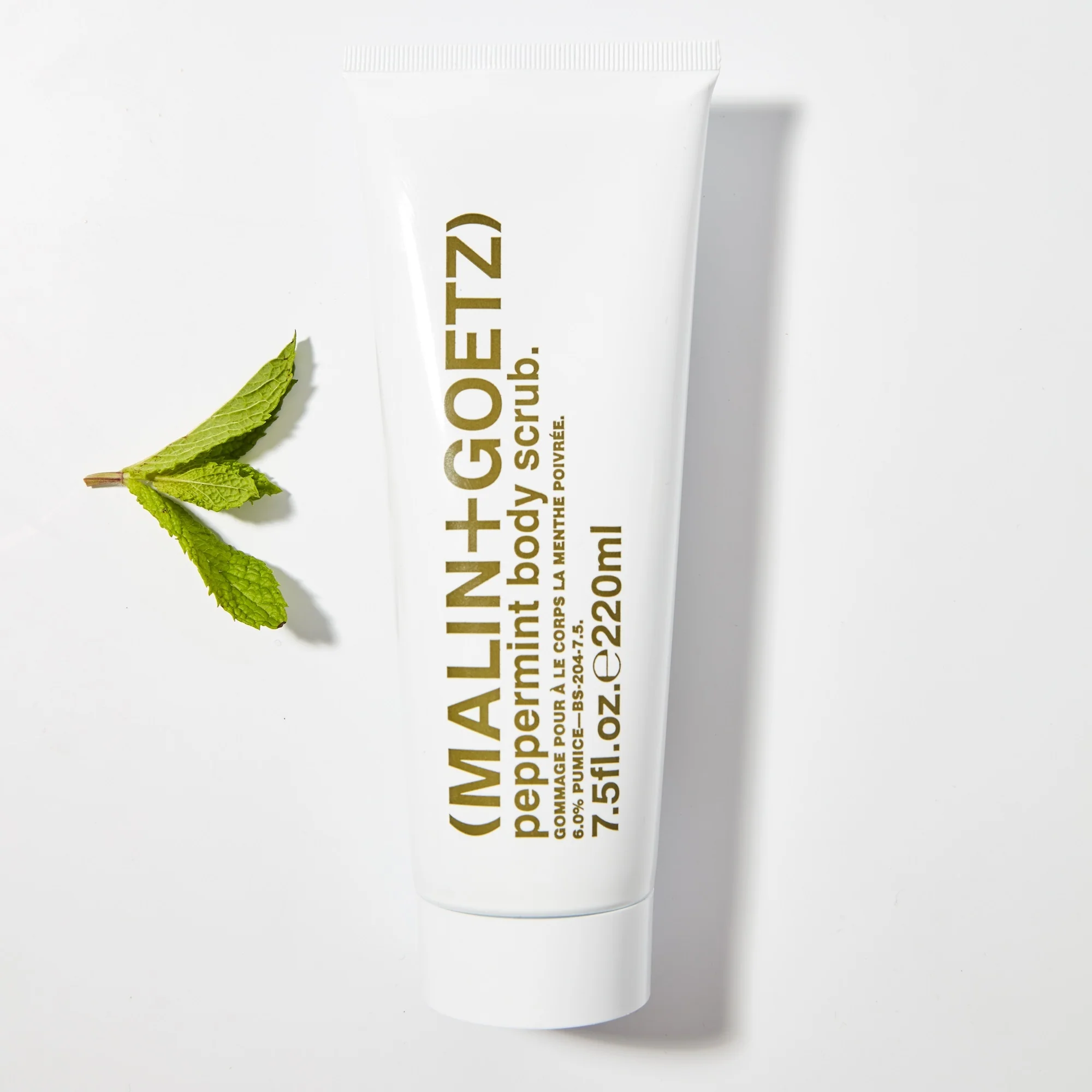 Telový peeling s mätou piepornou - exfoliačný