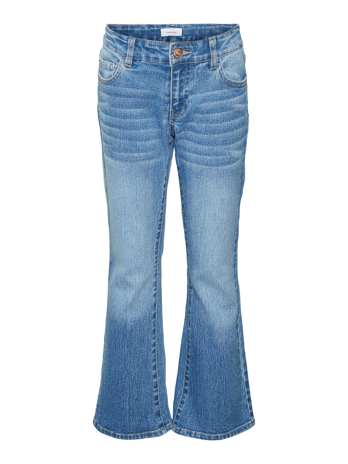 VMRIVER Hohe Taille Ausgestellt Jeans