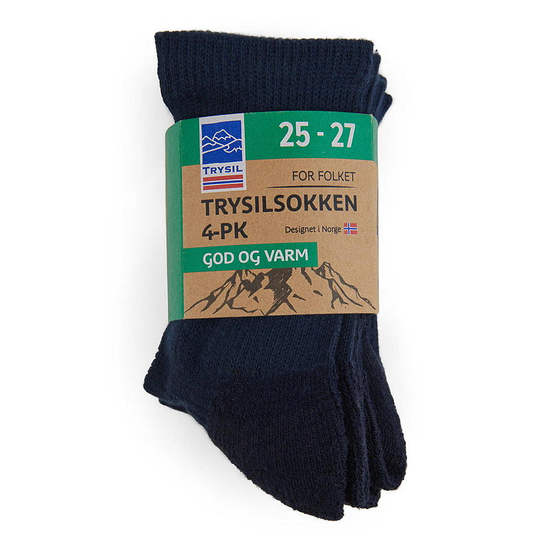 Trysil Trysilsokk 4-pk str 25/27 God og Varm