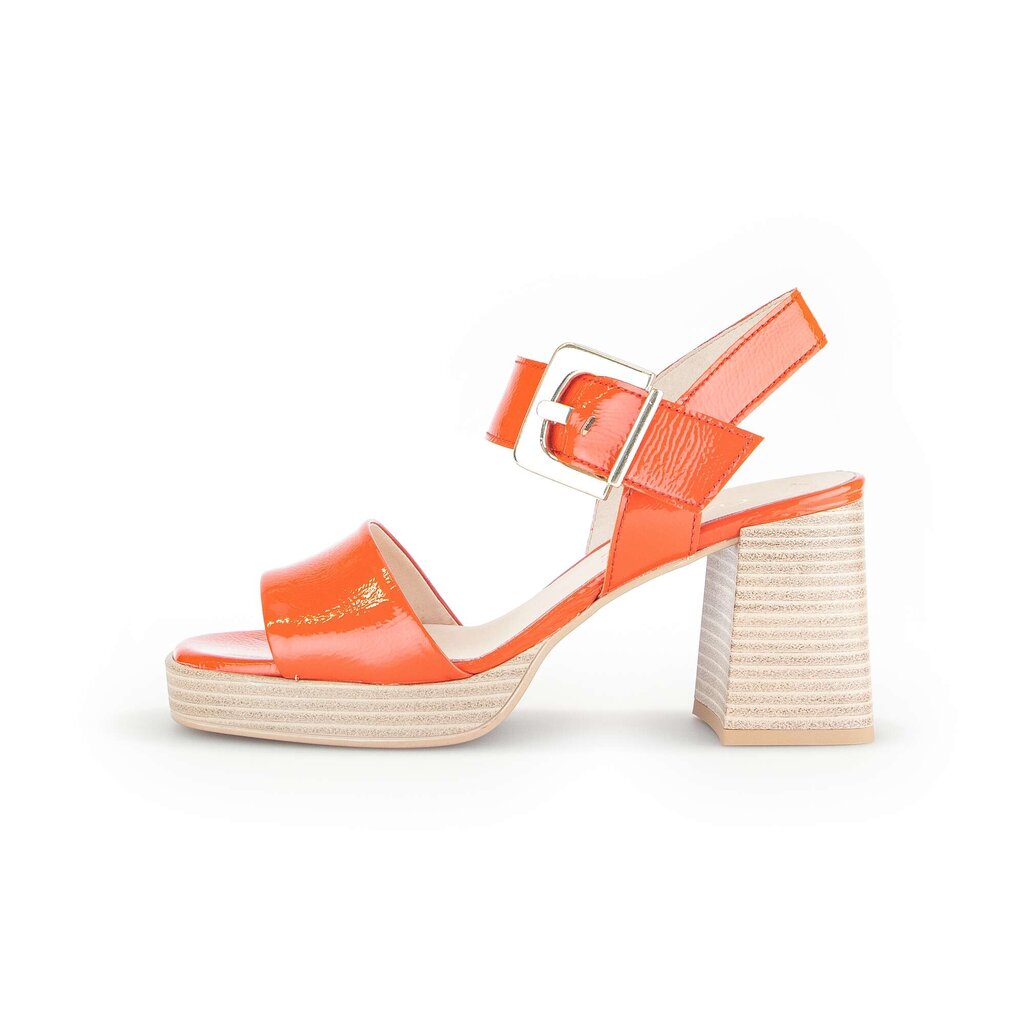 Gabor fashion Plateau Sandale orange