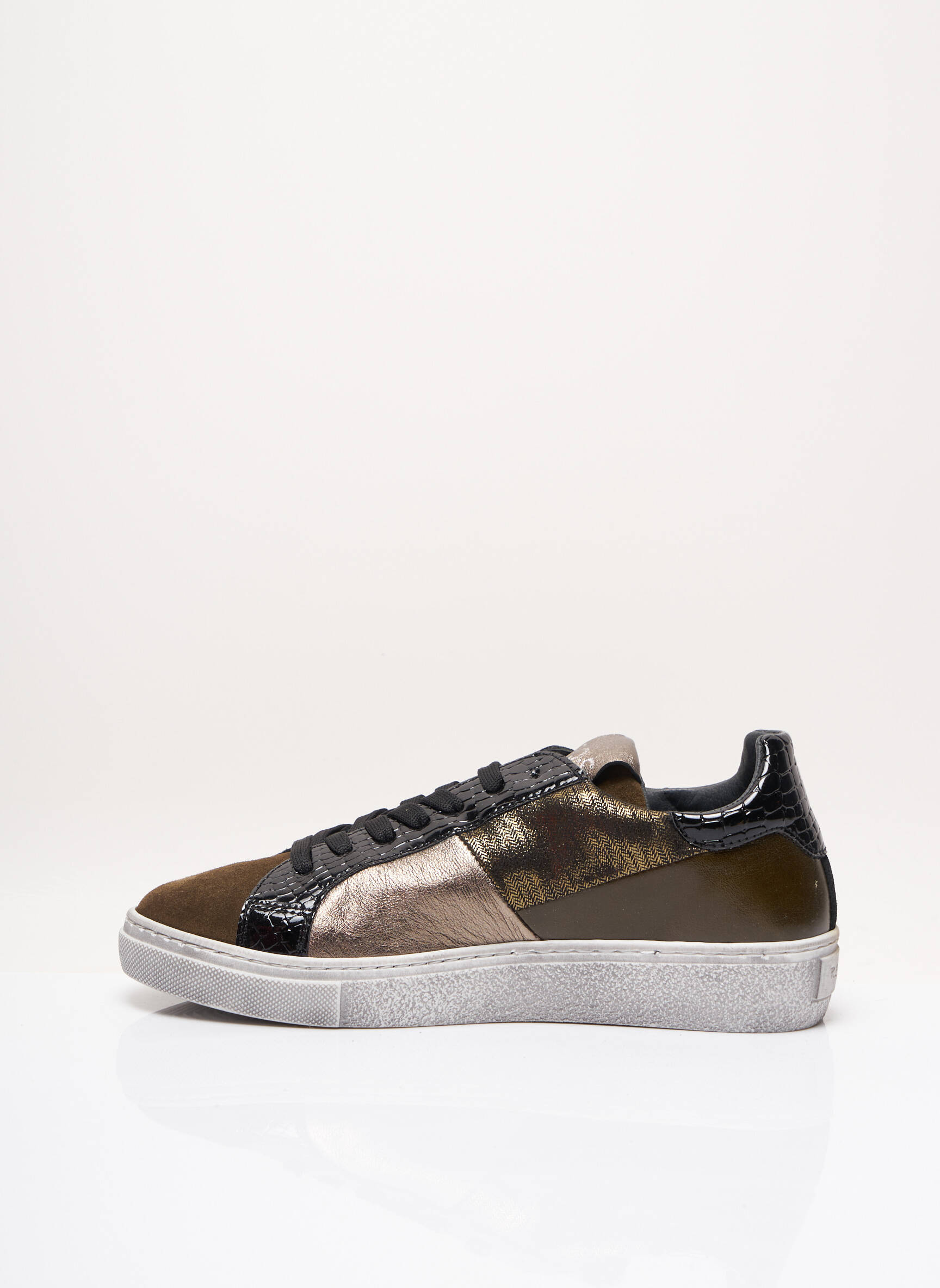 Reqins Baskets Femme couleur vert