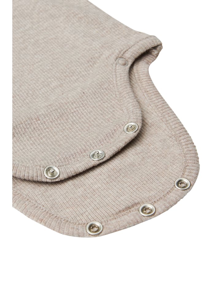 Noppies Strampler Nino in Taupe Melange günstig kaufen