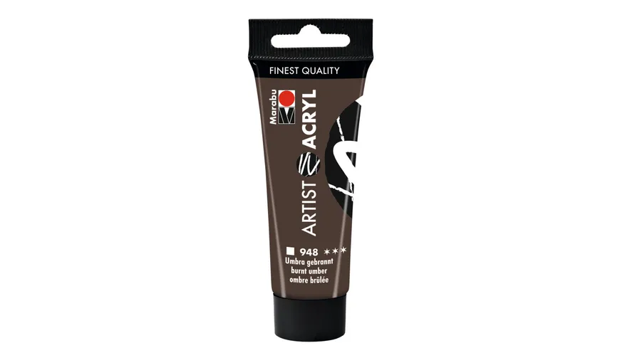 Marabu Artist Acryl, Umbra gebrannt 948, 22 ml 22 ml
