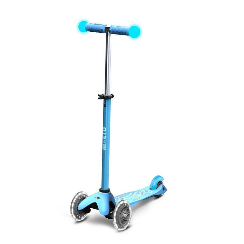 Trottinette évolutive - Mini 3 en 1 révolution deluxe magic bleue Micro