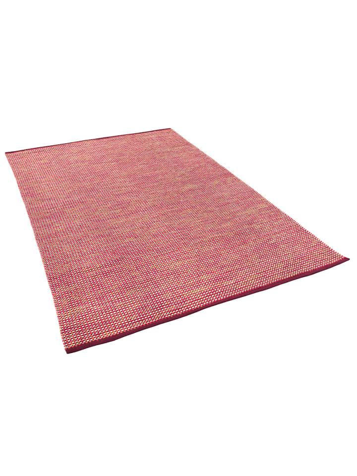 Pergamon Baumwolle Natur Kelim Teppich Sandy Modern in Rot Orange günstig kaufen