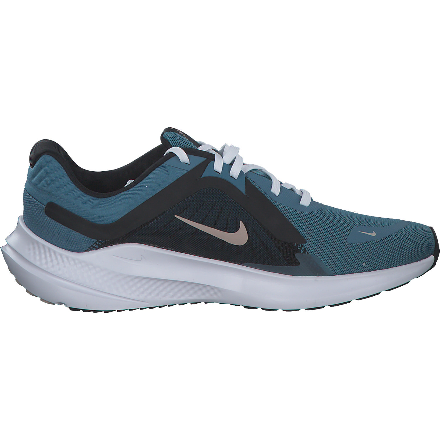 Nike Quest 5 DD9291, Schnürschuhe, Damen, noise aqua/white black fossil