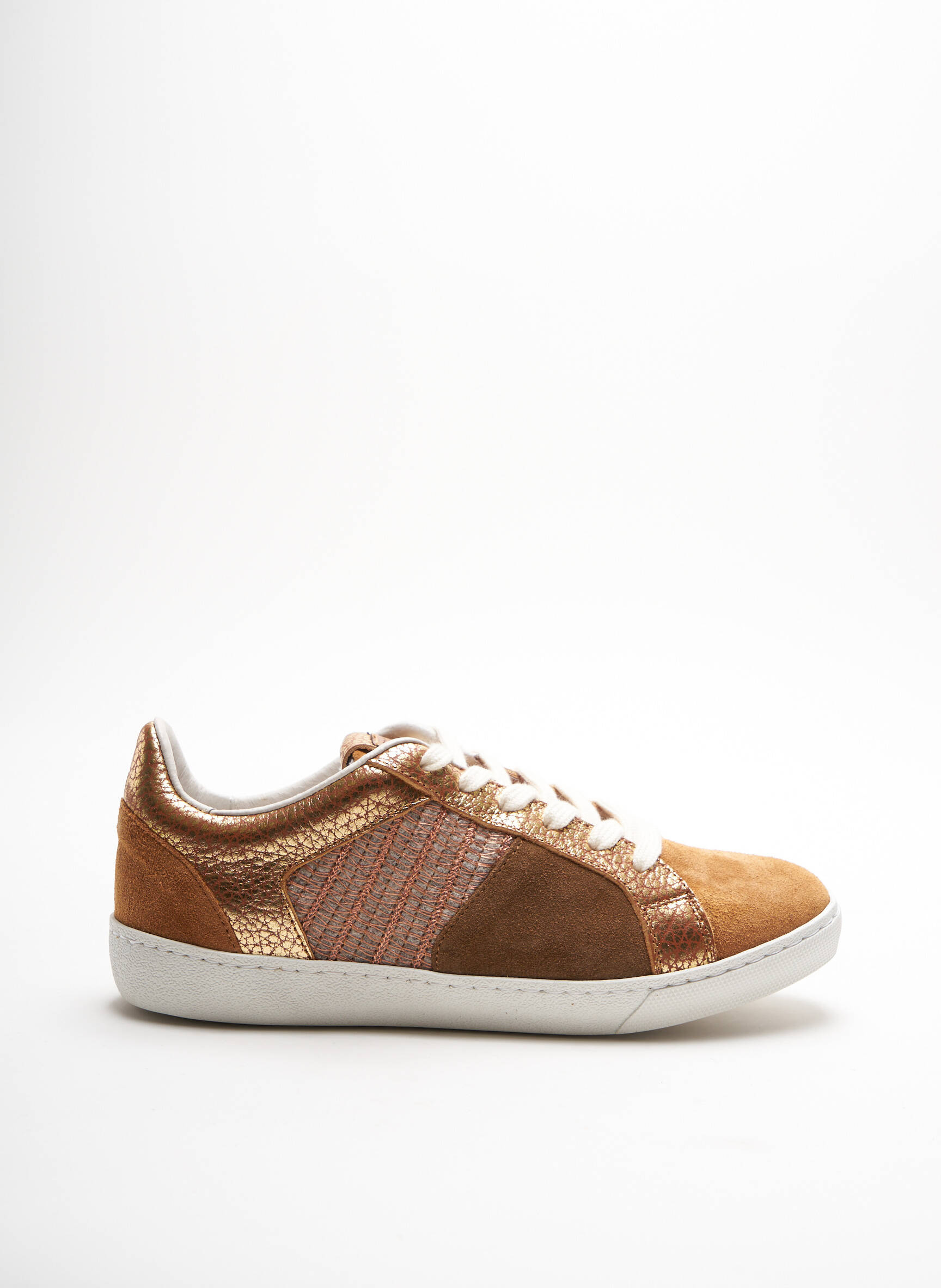 Craie Baskets Femme couleur marron