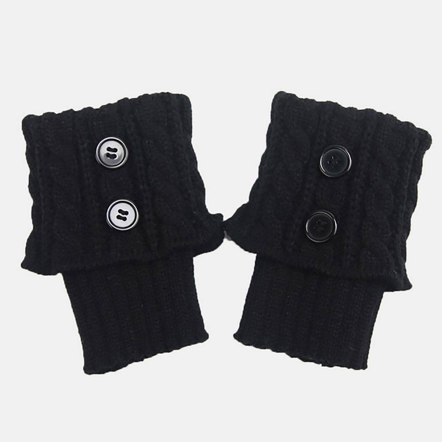 Alster Herz Beinstulpen Stulpen Damen, Beinwärmer für Herbst und Winter, A0325 (1-St) Ideal für Herbst und Winter
