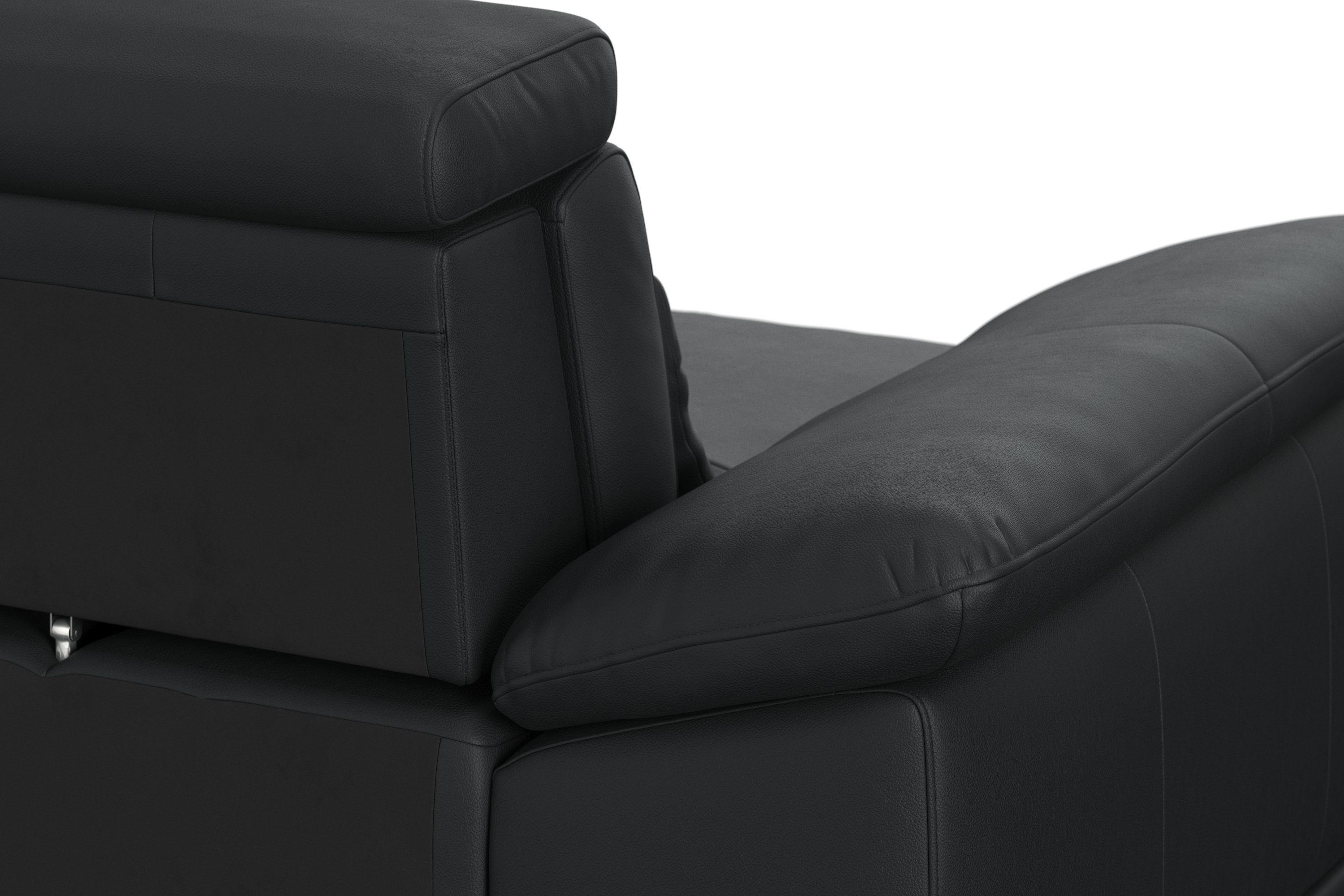 sit&more Ecksofa Cabrio, mit Sitztiefenverstellung und Federkern, 3 Nierenkissen