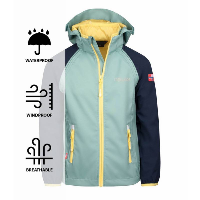 Trollkids Rondane Softshelljacke Kinder