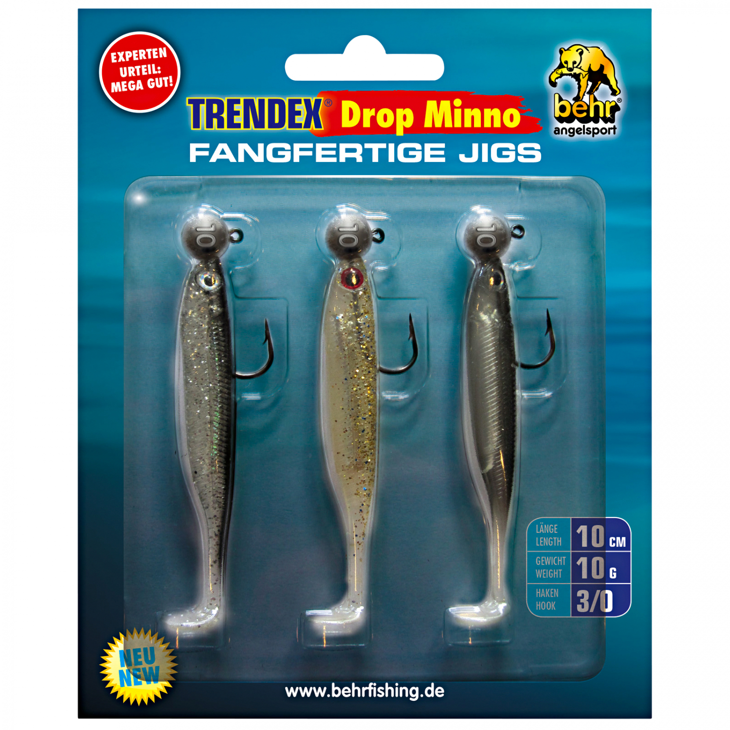 Trendex Gummifischset Drop Minno