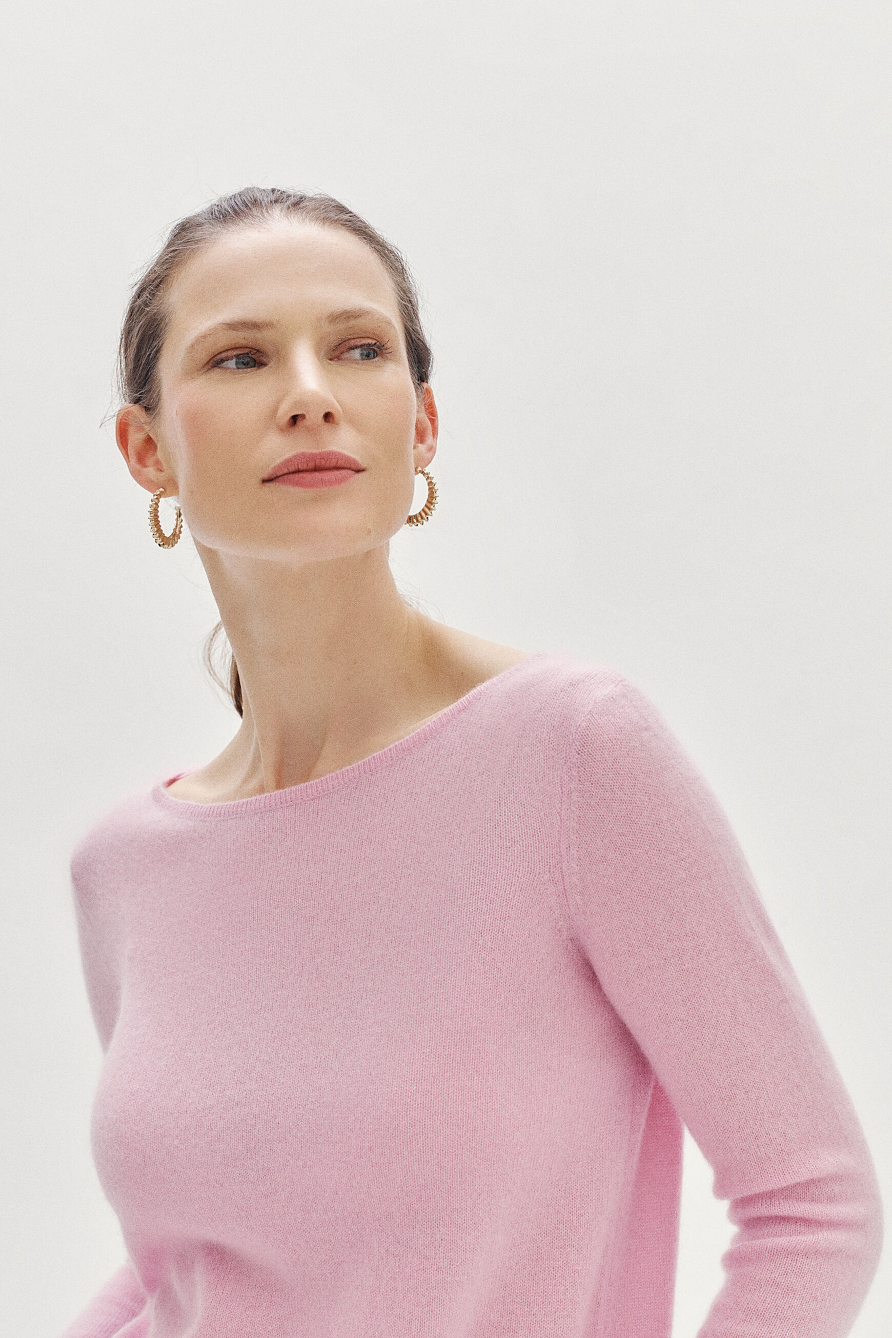 pull zofia 100% cachemire parme femme