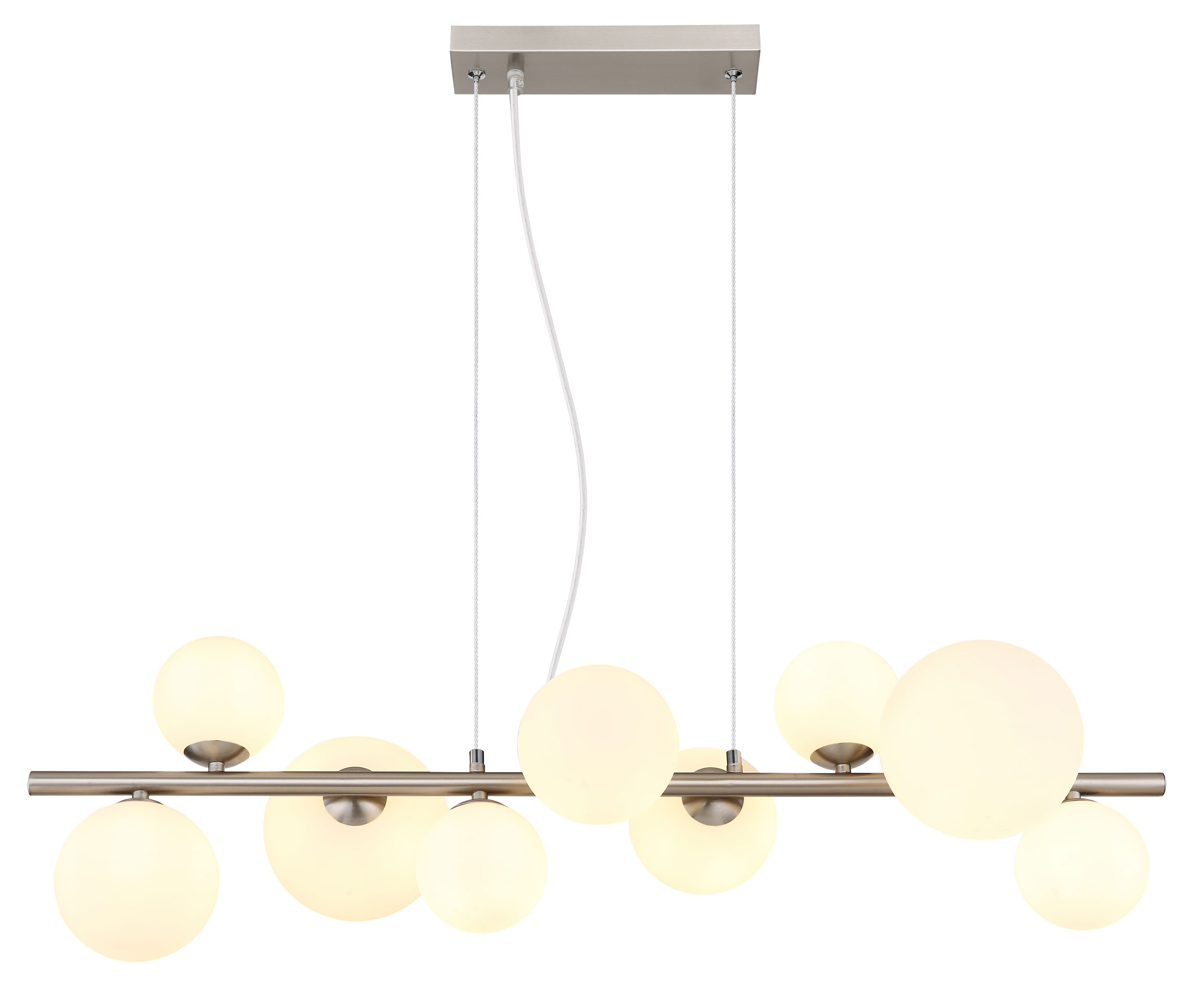 GloboLED-Pendelleuchte 9flg