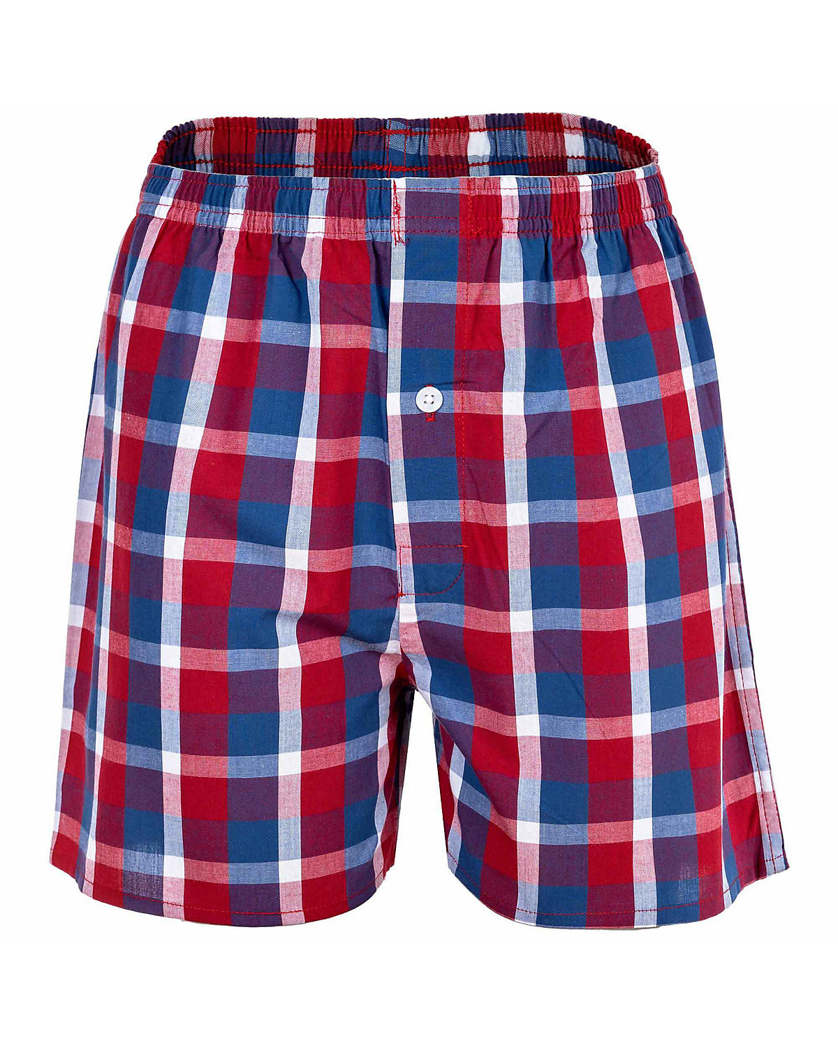 Jungen Web-Boxershorts, 7er Pack - American Boxer-Shorts, gemustert, Spar-Pack Boxershorts für Jungen