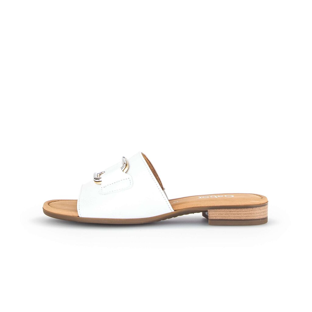 Gabor comfort Pantolette weiß