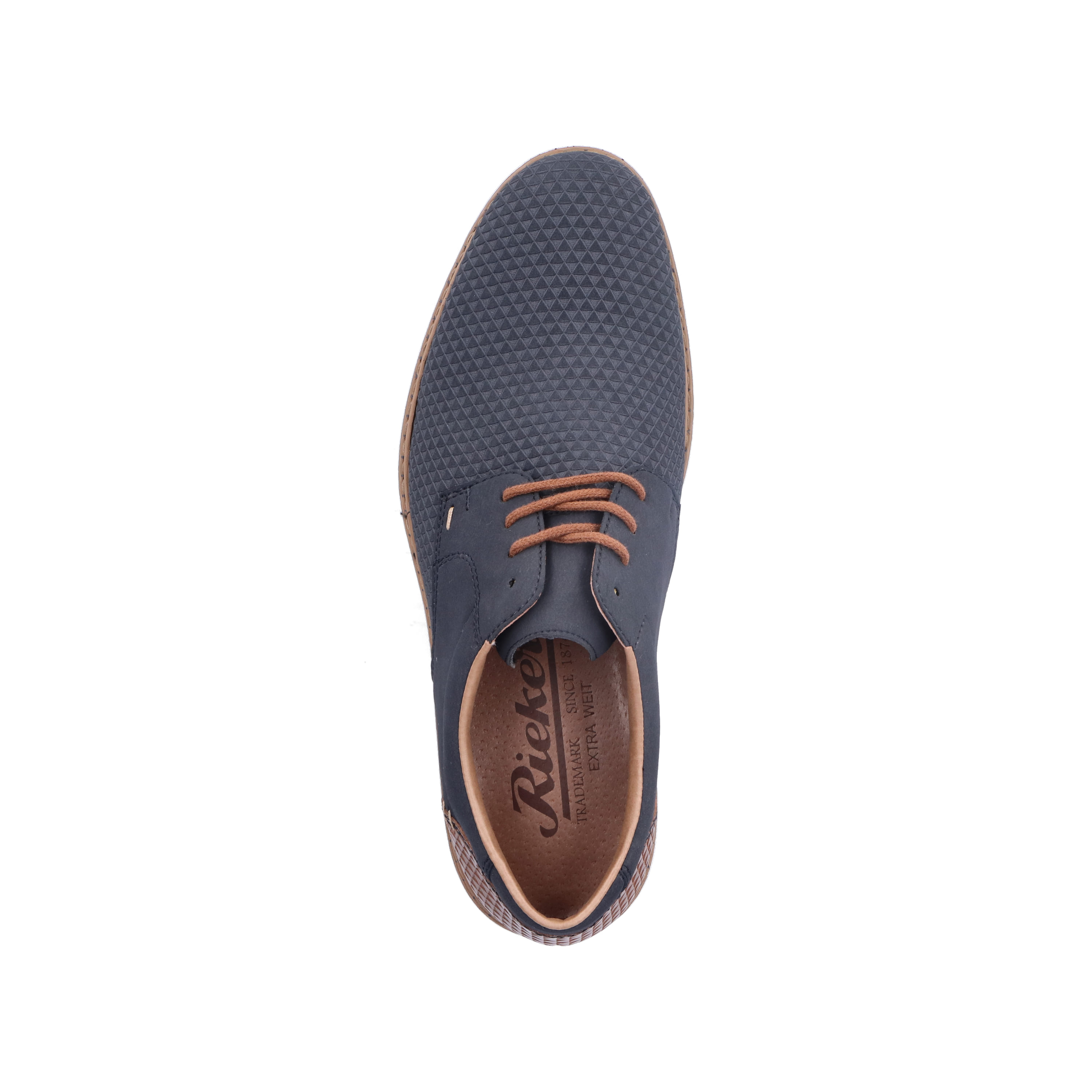 Rieker Herren Schnürschuhe marineblau