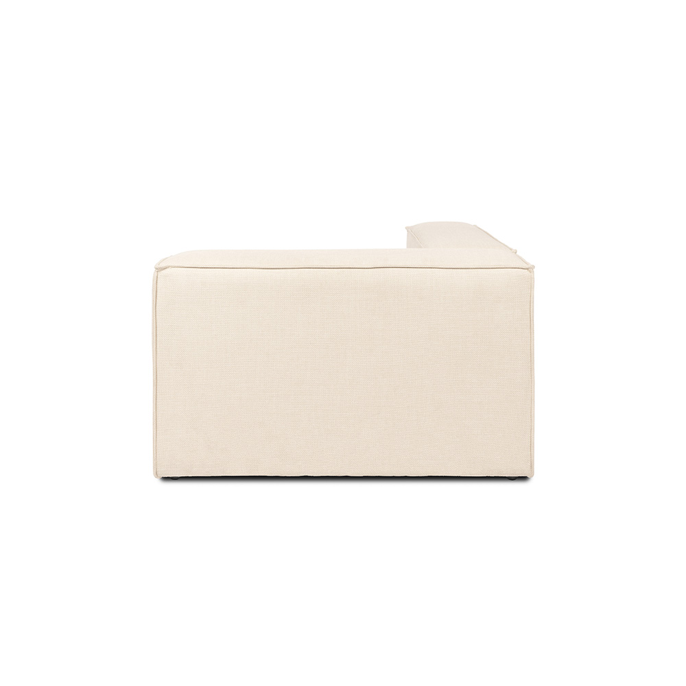 Home Deluxe Modulares Sofa VERONA Rechtes Ecksofa - beige