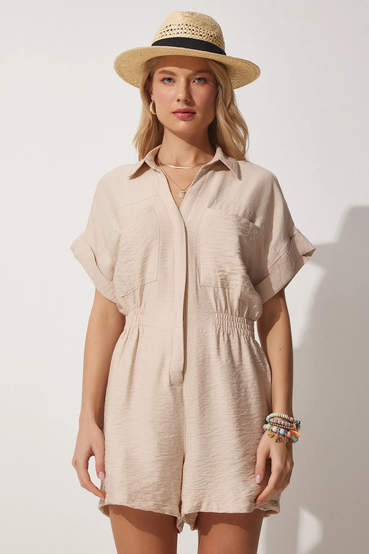 Happiness İstanbul  Jumpsuit - Dunkelblau - Regular Fit