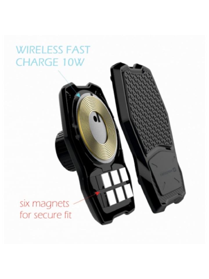 Swissten 15W Wireless Car Charger Inklusive Micro-USB für einfache Nutzung in schwarz günstig kaufen 20 cm